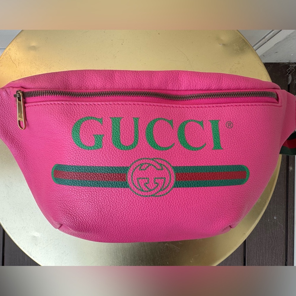 GUCCI XL FANNY CROSSBODY PINK - Picture 4 of 8